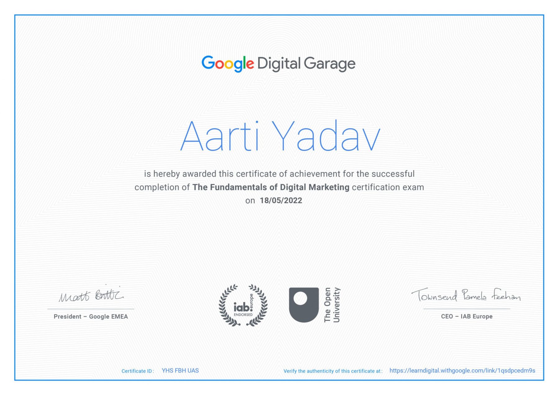 Aarti Yadav - SEO Expert in Chandigarh, India